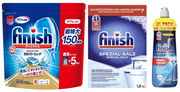 Hiển thị chi tiết cho Combo 150 viên rửa bát Finish + 1.2kg Muối rửa bát finish + Nước bóng Finish 800ml Ảnh của Combo 150 viên rửa bát Finish + 1.2kg Muối rửa bát finish + Nước bóng Finish 800ml